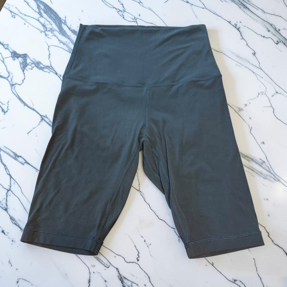 Lululemon Align High-Rise Biker Shorts Navy Blue Size 6